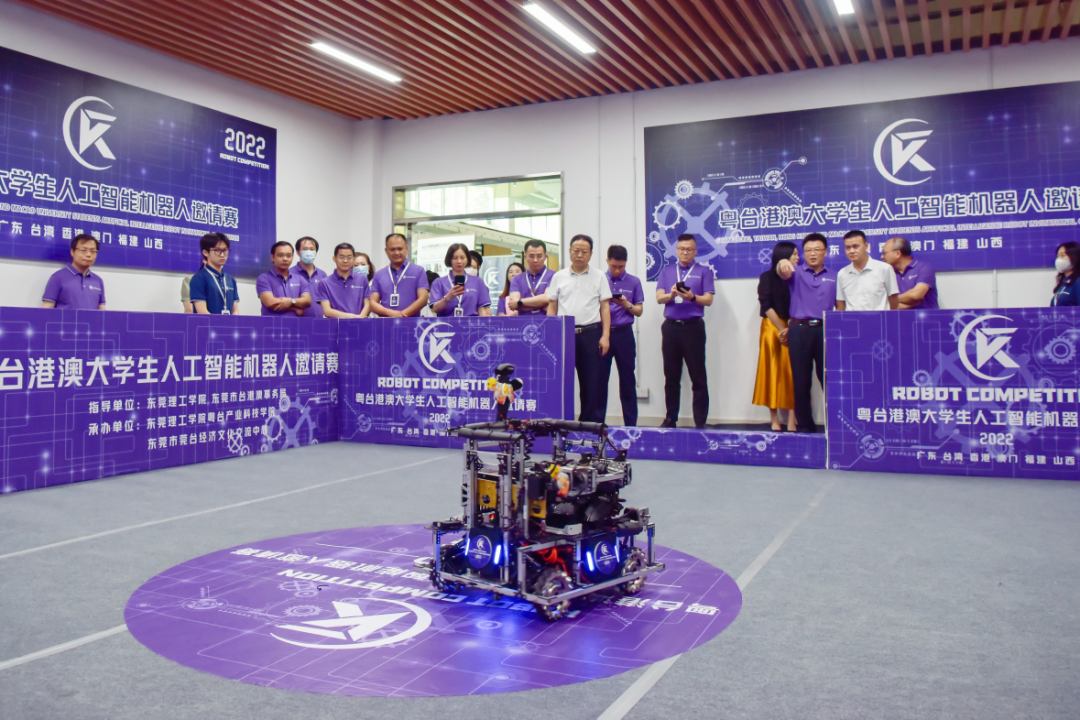 2022年6月受邀担任“粤台港澳高校人工智能机器人邀请赛”评委，4688美高梅科技抛出“校企合作”橄榄枝   2022年6月29号